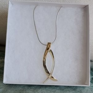 16" Silver Necklace with Pendant (2 for $15)